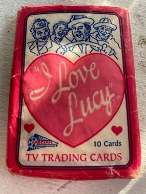 I love Lucy pack of 10 trading cards